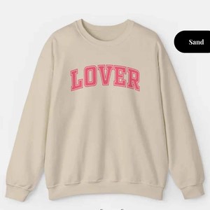 Lover Custom Streetwear <b>Mock</b> <b>Neck</b> Sweatshirt Women Men Ladies Unisex Chenille Letter College University Apparel - Product Image 4