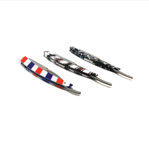 Maquinilla de Afeitar de Acero Inoxidable con Logotipo Personalizado, Juego de Maquinillas de Afeitar Profesionales para Hombre, Maquinilla de Afeitar de Seguridad Reutilizable - Product Image 1