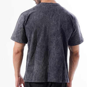 เสื้อยืดคอตตอนหนานุ่มฟอกสี - เสื้อยืดสตรีทแวร์วินเทจเนื้อหนัก - เสื้อยืดโอเวอร์ไซส์พิมพ์ลายคุณภาพพรีเมียมสำหรับผู้ชาย - Product Image 2
