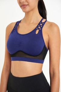 Sujetador Deportivo para Mujer, de Spandex, Suave y Elástico, Transpirable, para Entrenamiento, Gimnasio y Fitness - Product Image 4