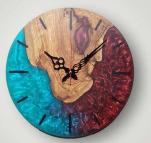 Reloj de Pared de Resina con Diseño Moderno y Sencillo Escandinavo, con Agujas de Cuarzo, Color Personalizable y Logotipo Personalizado - Product Image 2