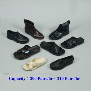 Machine de moulage par injection automatique rotative à 8 stations pour bottes d'enfants, bottes de pluie, chaussures en plastique, sandales - Product Image 4