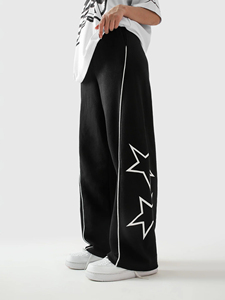 High Quality Y2k Cargo Oversized <b>Stacked</b> Pants Eco-Friendly Breathable Hot Selling Custom Casual Baggy Wide Leg <b>Joggers</b> - Product Image 2