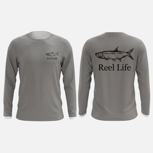 Maillot de pêche personnalisé pour homme, manches longues, protection solaire UPF 50+, impression UV, uniforme de club - Product Image 1