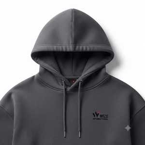 Sudadera con Capucha Extra Grande para Mujer, Personalizada con Bordado, 100% Algodón, Transpirable, Estilo Hip Hop, con Logotipo Personalizado en la Parte Delantera - Product Image 3