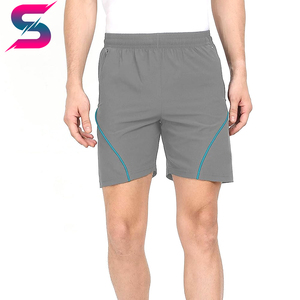 Shorts de sport pour hommes, personnalisés, couleur unie, confortables, haute qualité, design unique, respirants, prix de gros. - Product Image 4
