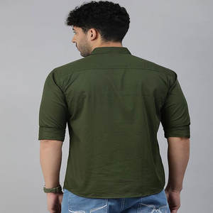 Camisa informal personalizada de alta calidad para hombre, manga larga, abotonada, ajustada, solapa, transpirable y cómoda - Product Image 5
