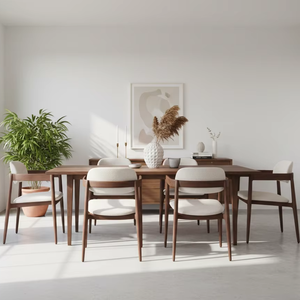 เก้าอี้รับประทานอาหารกลางแจ้ง Verno Modern Teak สำหรับตกแต่งสวน ร้านอาหาร และระเบียงโรงแรม - Product Image 2