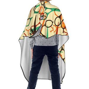 Cape de Salon pour Enfants Légère Imperméable Tissu de Coiffure Haute Qualité Vente en Gros Couleur Unique 2026 - Product Image 3