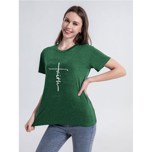 Camiseta Gráfica Oversize para Mujer, Estilo Vintage, Cómoda, de Manga Corta, con Diseño de Águila, Cuello Redondo, a la Moda - Product Image 1