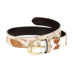 Ceinture en cuir véritable pour homme, 38 mm, en poils de vache tachetés, avec emballage personnalisé, nouvelle mode, vente chaude 2026 - Product Image 6