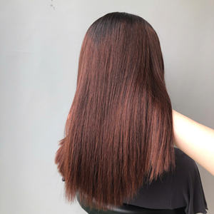 วิกผมกระดูกตรงสีน้ำตาลออมเบร - Product Image 4