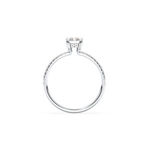 Anillos solitarios de moissanita con certificación GRA de REYES, precio de fábrica al por mayor, para mujer, plata de ley 925, regalo de aniversario, joyería. - Product Image 5