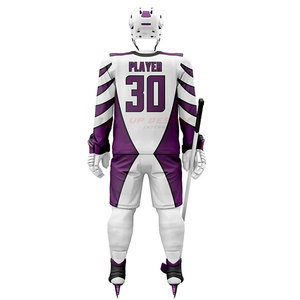 Uniforme de Hockey sobre Hielo para Adultos de Último Diseño, Transpirable, Sublimado, Servicio OEM Personalizado, Impresión Cómoda - Product Image 3