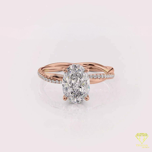 Anillo de Compromiso de Moissanita al por Mayor para Propuesta de Matrimonio y Regalo de Aniversario Disponible al Mejor Precio del Mercado - Product Image 1