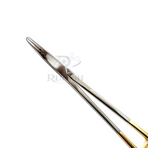 Porte-aiguilles chirurgicaux courbés en acier inoxydable pour cliniques médicales et instruments chirurgicaux généraux - Product Image 6