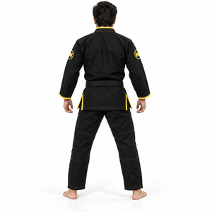 Adult Customizable BJJ Gi Brazilian Jiu Jitsu Training Uniform 420GSM Pearl Weave Cotton Durable <b>Stitching</b> Lightweight - Product Image 3