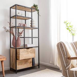 วานดานา ออปติมา ฟอลคอนชั้นวางของไม้มะม่วงและโลหะ - Product Image 2