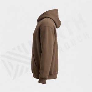 Sudadera Oversize Lisa Ecológica con Opciones de Impresión y Bordado Personalizados, Suministro Directo de Fábrica, Venta al por Mayor, Color Personalizado - Product Image 3