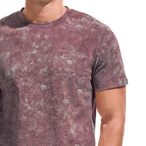 Camisetas de hombre con lavado ácido hechas en Pakistán, diseña tu propia camiseta transpirable con lavado ácido para hombre - Product Image 2
