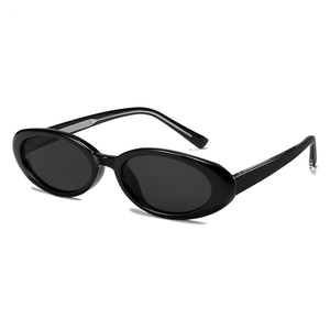 LMAMBA 1021 New Arrive Shades High Quality TR90 Frames UV400 Wholesale Personality Custom Logo Oval <b>Sunglasses</b> Women Men - Product Image 2