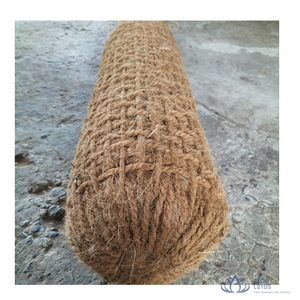 Meilleures ventes : Rouleau de fibres de coco tissées classiques à motif écossais, haute densité, avec support réversible en polypropylène écologique Riverbank - Product Image 1