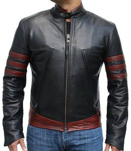 Chaqueta de Cuero Genuino de Cordero Negra para Hombre de Alta Calidad, Chaquetas de Cuero para Hombre, Chaquetas de Cuero Pakistaníes para Hombre de Maximize Wear - Product Image 1