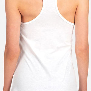 Camisetas sin mangas para mujer a precio mayorista, tela y logotipo personalizados, secado rápido y transpirable, ropa deportiva y fitness, camiseta sin mangas con espalda cruzada - Product Image 3