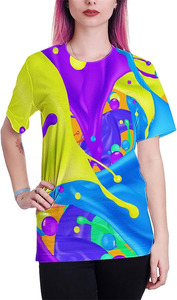 T-shirt décontracté à manches courtes pour homme, col rond, coupe classique, 100% coton, respirant, écologique, jersey tricoté 180g - Product Image 2