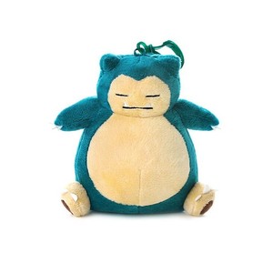Porte-clés en peluche authentique Snorlax de Pokémon avec crochet, 5,1 pouces, design mignon - Product Image 4
