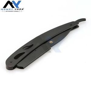 High Quality Vintage Single Blade Folding Stainless Steel Disposable Barber <b>Razor</b> for <b>Men</b> Face Body Shaving Hot Sale Salon Groom - Product Image 2