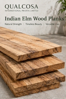 Planches de bois d'orme indien naturel, bois massif, planches de bois rustiques, design rustique, plateau de table rectangulaire, utilisation en intérieur pour les meubles et les tables