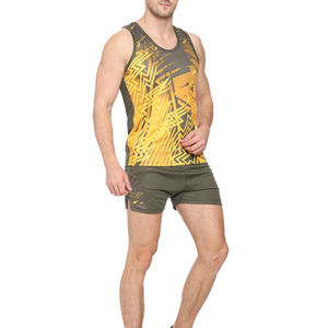 Débardeur côtelé sans manches en coton blanc de haute qualité pour homme, séchage rapide, sublimation, style décontracté - Product Image 5