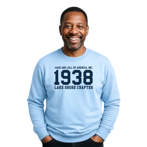 เสื้อสเวตเชิ้ตผู้ชายสีฟ้าลายกราฟิก 1938 แขนยาวลำลอง สตรีทแวร์สำหรับทุกวัน เสื้อผ้าสไตล์ไลฟ์สไตล์ที่สวมใส่สบาย - Product Image 1