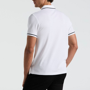 Venta Directa de Fábrica, Camisetas de Algodón Sueltas, Estampado Personalizado, Ropa Urbana, Camisetas Polo de Golf Vintage para Hombre - Product Image 5