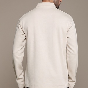 Chemises formelles pour hommes à manches longues, qualité supérieure, prix raisonnable, avec logo personnalisé brodé/imprimé, tricotées, anti-boulochage - Product Image 4