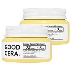 Crème hydratante Holika Holika Good Cera Super Ceramide 60ml 2 flacons Prix réduit - Product Image 1