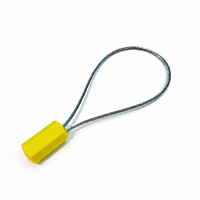 Sceau de sécurité en câble d'acier recouvert de plastique YSD pour conteneurs de transport de marchandises