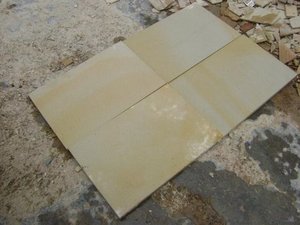 High Quality White <b>Sand</b> Stone Slab For <b>Garden</b> and land scaping with Stylish stone Polished Finish - Product Image 2