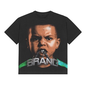 Camisetas de Hombre al por Mayor, Únicas, de Calidad, Totalmente Personalizadas, 2026, 100% Algodón, Cuello Redondo, Corte Holgado - Product Image 4