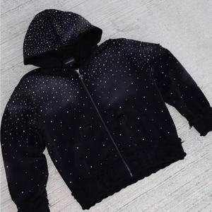 Sudaderas con Pedrería Estilo Bling para Hombre, Venta al Por Mayor, Color Personalizado, Cómodas y Transpirables, Sudadera con Cierre para Moda Urbana - Product Image 1