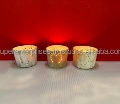 Candelabros votivos para velas de té de Color blanco antiguo con candelabros antiguos y farol de jardín decoración del hogar y artículo de regalo de SE - Product Image 3