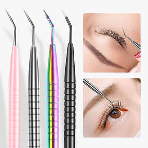 Pince à cils pour faux cils, applicateur de cils, outils de maquillage, recourbe-cils auxiliaire, pince à cils en vison, outils pour cils en gros - Product Image 3