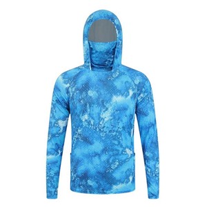 Sudadera de Pesca de Manga Larga con Camuflaje, Protección Solar UPF 50, Secado Rápido, Poliéster, Camisa de Pesca Unisex 100% Algodón de Secado Rápido - Product Image 6