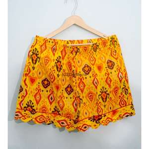 Ensemble de pyjama pour femmes en coton 100% pur, romantique et luxueux, à manches courtes, col en V, avec cordon de serrage - Vêtements de nuit doux, à séchage rapide et respirants - Product Image 2