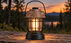 Película Hidrográfica con Diseño de Madera Oscura para Linternas de Camping Personalizadas, Altavoces, Linternas, Neveras Portátiles - Product Image 2