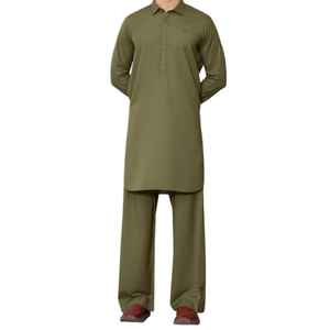 Kurta Shalwar Casual Térmica Cosida al por Mayor para Hombre, Diseño Pakistaní, Multicolor, Lavable y Listo para Usar, Tallas Grandes - Product Image 1