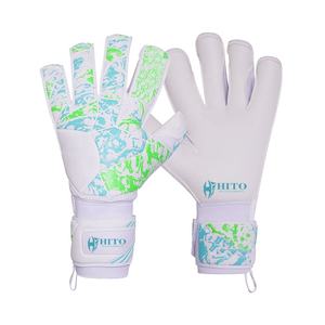 Gants de gardien de but de qualité supérieure, design personnalisé, paume avant en latex Giga 3,5 mm, dos en relief et impression en silicone, coupe hybride - Product Image 1