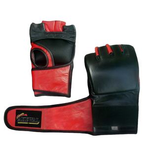 ถุงมือเจาะแบบครึ่งนิ้วทำจากหนังวัวกันน้ำ - Product Image 1