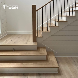 Marches d'escalier en chêne massif SSR pour la construction et la rénovation d'escaliers intérieurs - Product Image 3